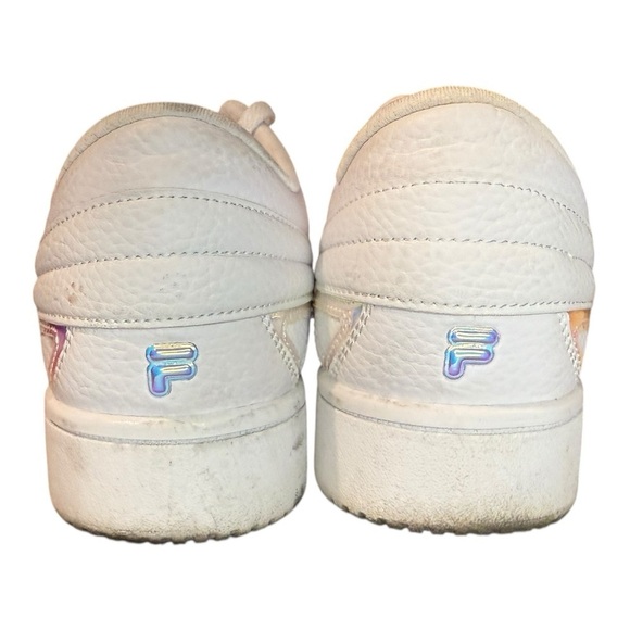 Fila Arcade F White Sneaker Shoes with Iridescent Details Women's - Picture 7 of 12